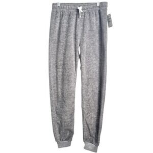 TUCKER + TATE Kids Size L Cozy Knit Sleepwear Joggers in Light Heather Gray‎ NEW